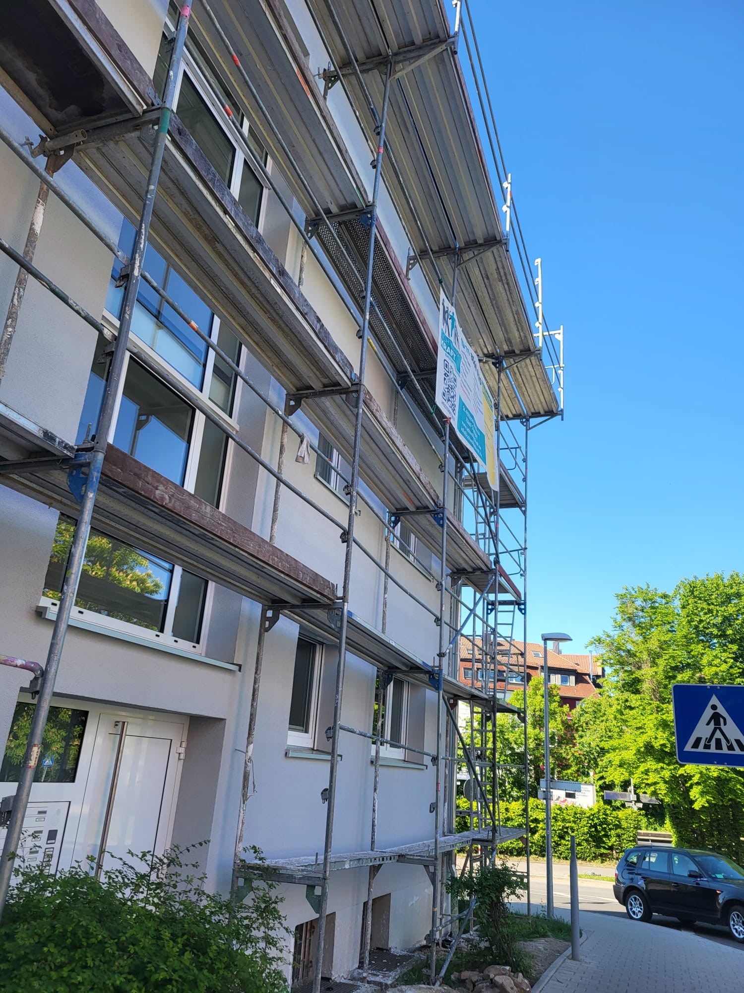 Neubau Gerüst